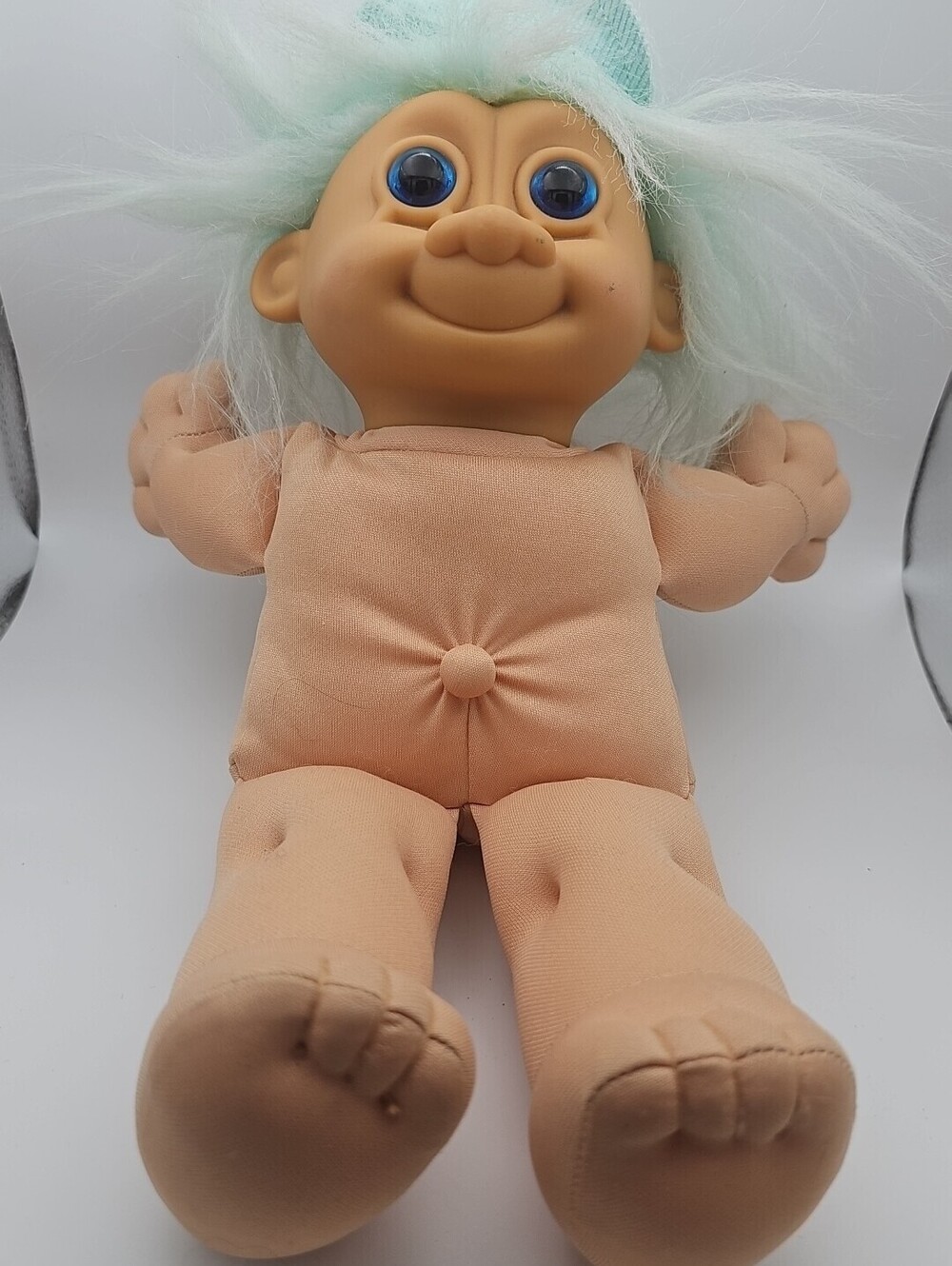 Troll Doll, by Russ, 12", soft body no clothes, with hat good cond.